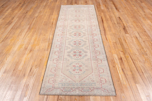 Vintage Oushak Runner Rug (2' x 9')