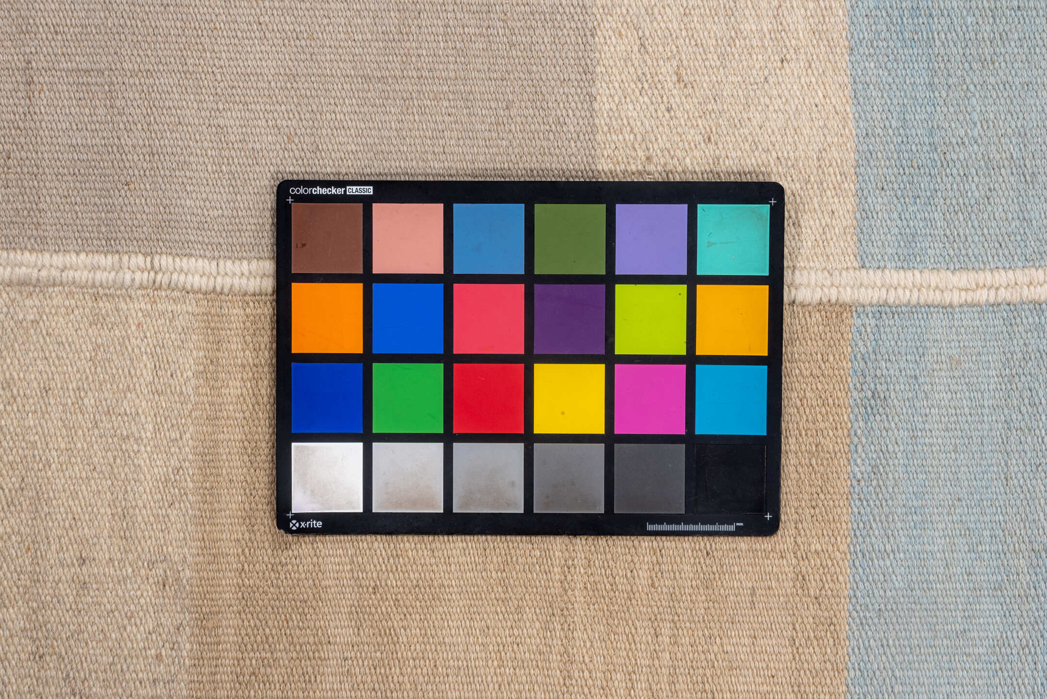 9' x 12' one-of-a-kind handmade vintage Kilim large size rug. Color palette: ivory, pale blue, beige, taupe, light blue