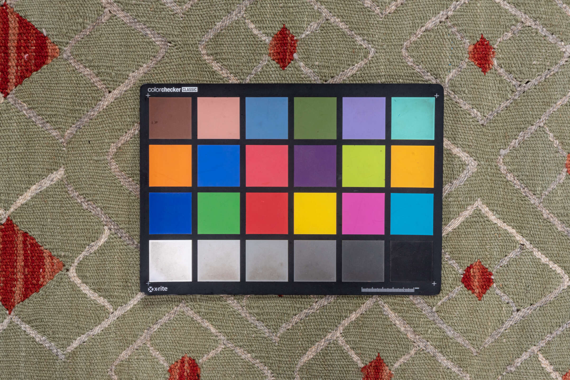 3' x 4' one-of-a-kind handmade vintage Kilim small size rug. Color palette: brown, gray, light gray, off-white, pink, red