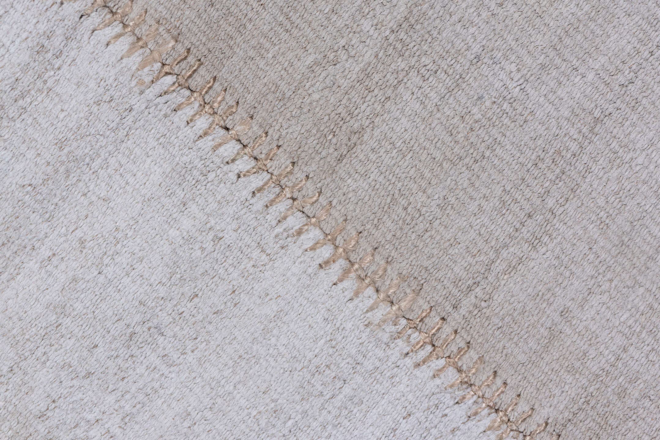 9' x 12' one-of-a-kind handmade vintage Hemp Kilim large size rug. Color palette: ivory, cream, taupe, beige, gray