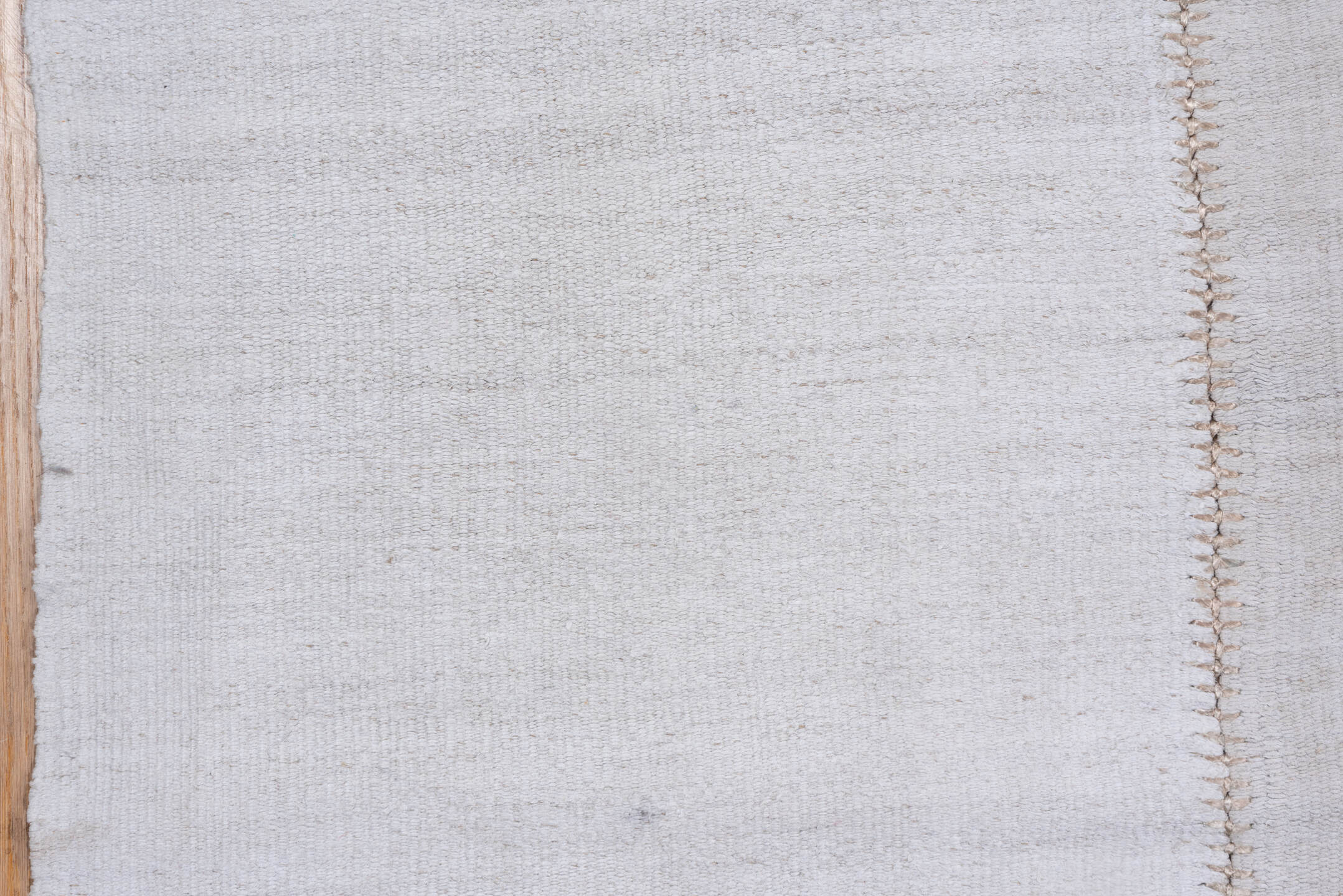 9' x 12' one-of-a-kind handmade vintage Hemp Kilim large size rug. Color palette: alice blue, azure, dark gray, gainsboro