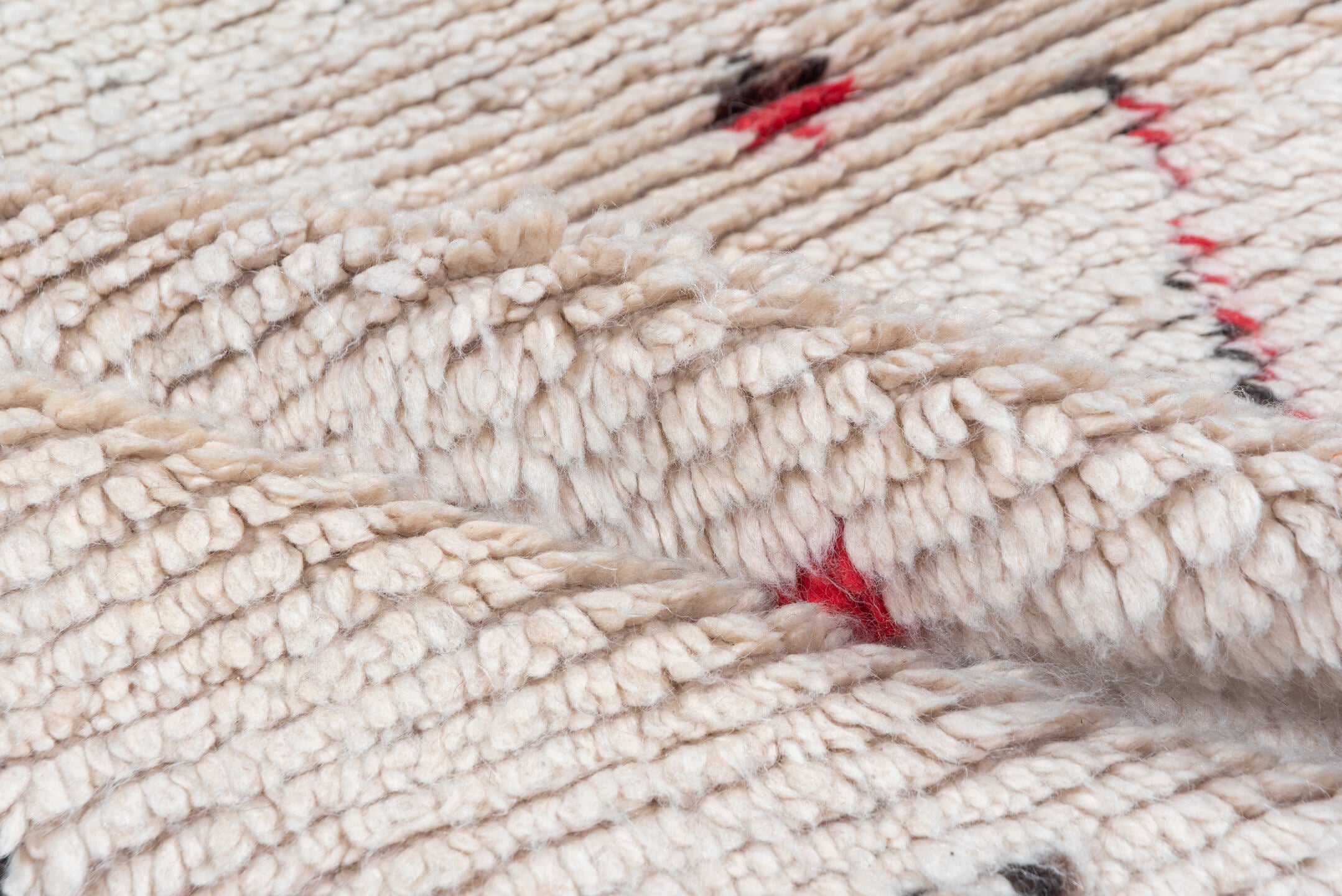 3' x 6' one-of-a-kind handmade vintage Moroccan small size rug. Color palette: dark gray, gray, light gray, linen