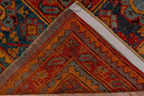Antique Oushak Area Rug (7' x 8')