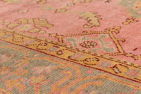 Antique Oushak Area Rug (10' x 16')