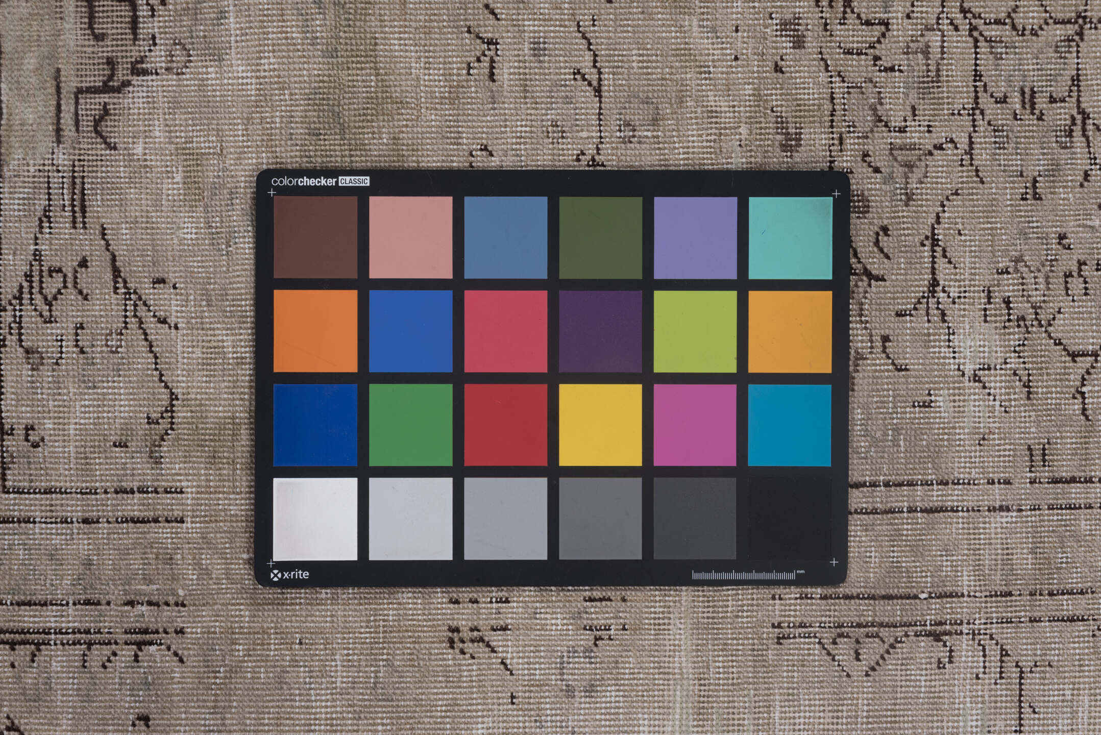 6' x 9' one-of-a-kind handmade vintage Sivas medium size rug. Color palette: black, brown, gray, light gray, off-white, pink