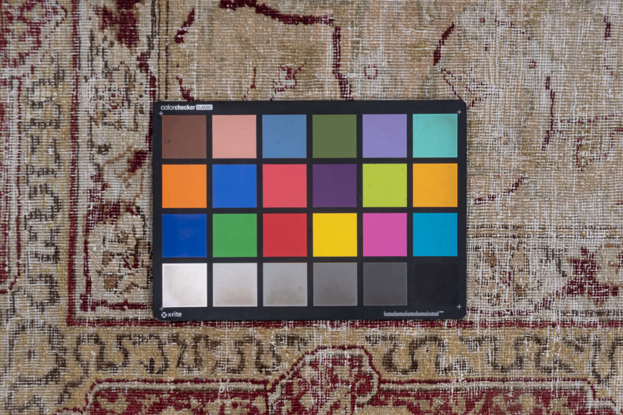 10' x 13' one-of-a-kind handmade vintage Amritzar large size rug. Color palette: brown, gray, light gray, off-white, pink