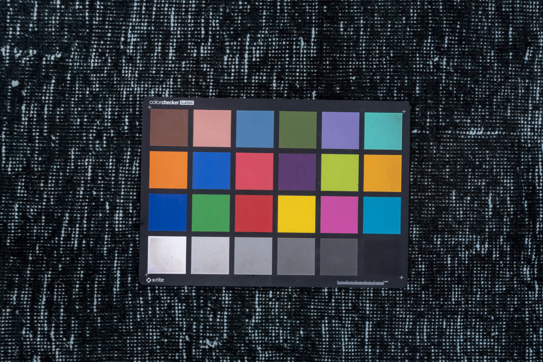 4' x 12' one-of-a-kind handmade vintage Overdyed runner rug. Color palette: black, blue, gray, light blue, light slate gray