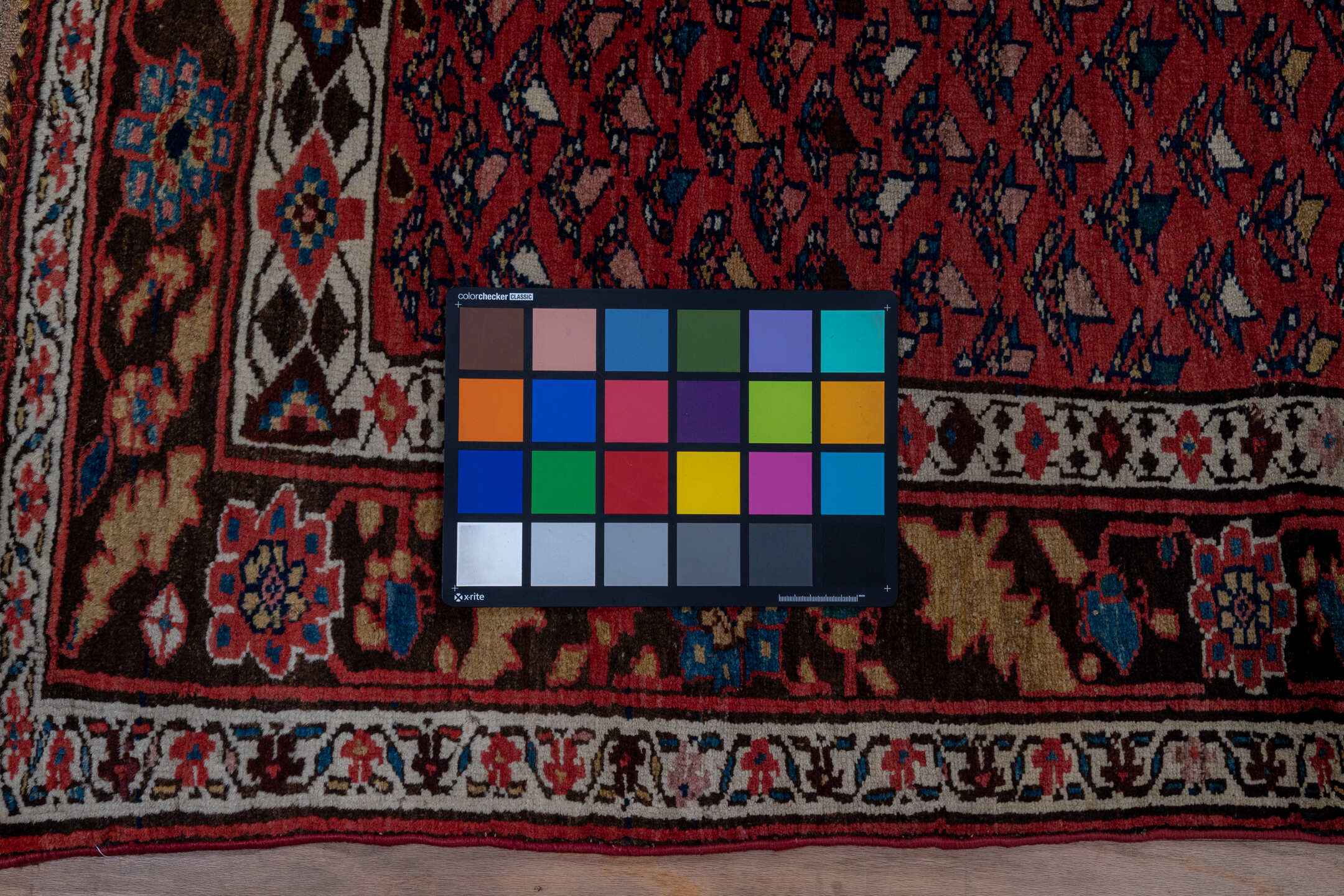 2' x 14' one-of-a-kind handmade vintage Kurd Bidjar runner rug. Color palette: brown, gray, off-white, pink, red, snow