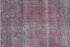 Antique Overdyed Area Rug (3' x 7')