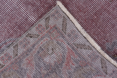 Antique Overdyed Area Rug (3' x 7')