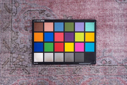 Antique Overdyed Area Rug (3' x 7')