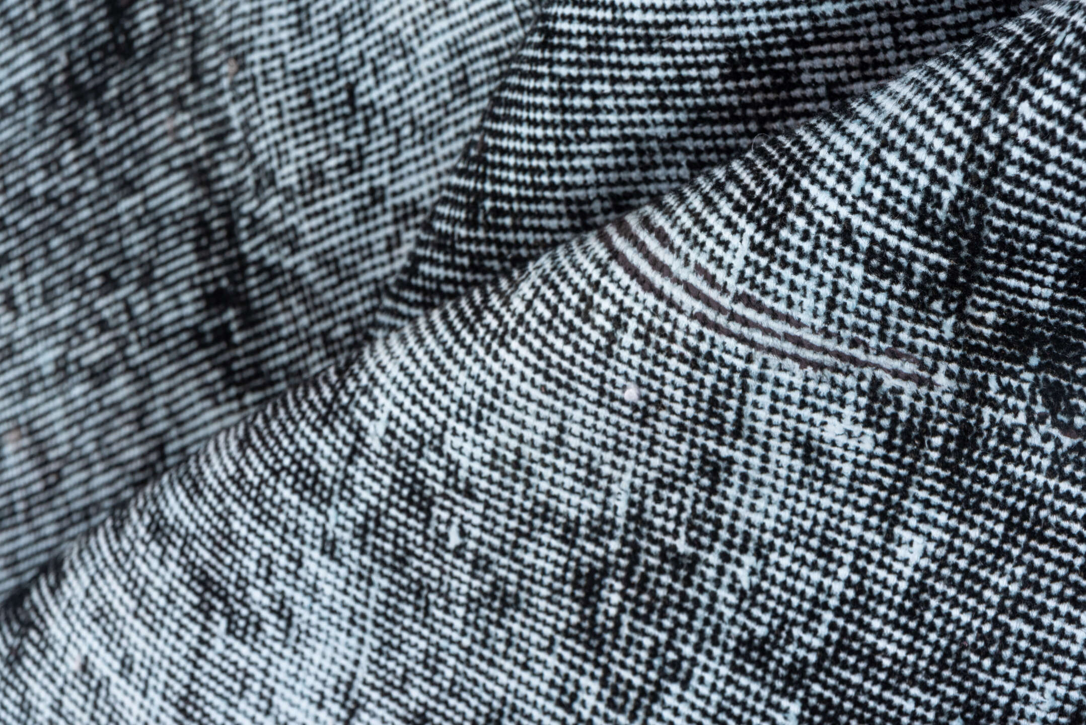 5' x 8' one-of-a-kind handmade antique Overdyed medium size rug. Color palette: silver, charcoal, slate, ivory, gray, black