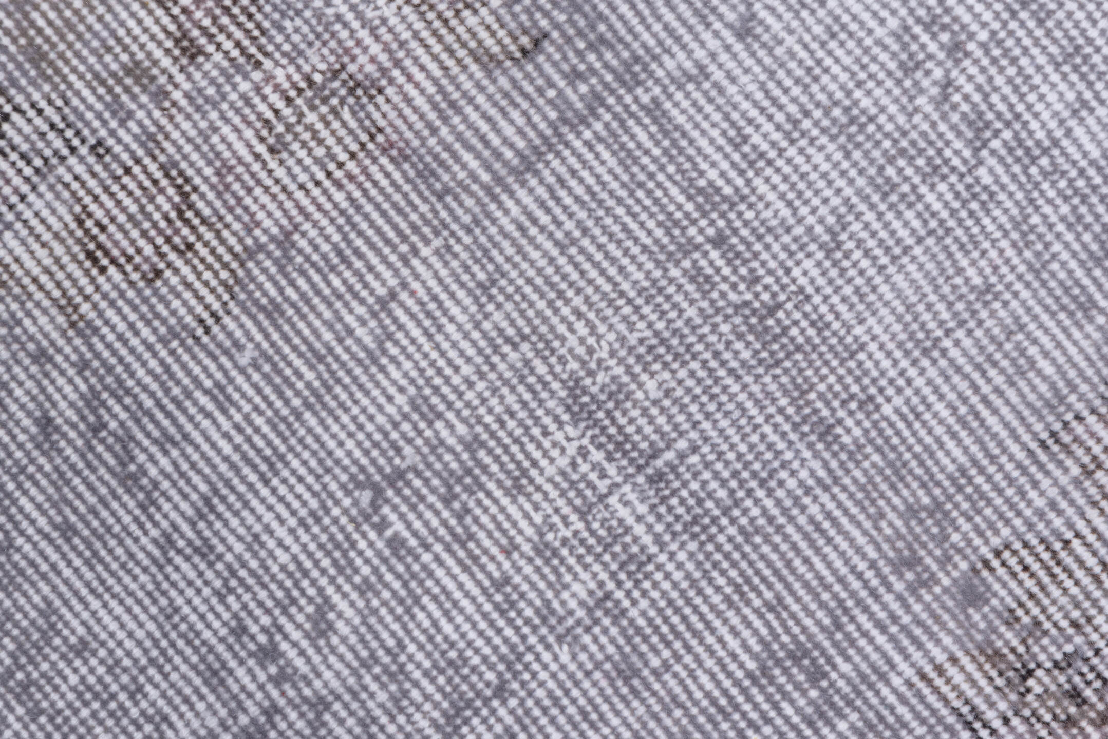 5' x 9' one-of-a-kind handmade vintage Sparta medium size rug. Color palette: dark gray, dim gray, gainsboro, gray