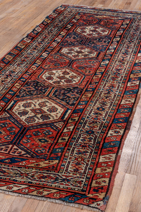 Antique NW Persian Runner Rug (3' x 9')
