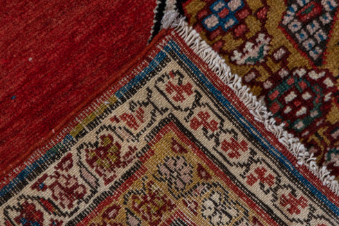 Antique Malayer Runner Rug (3' x 12')