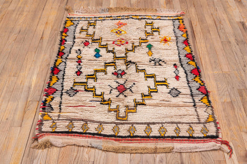 Vintage Moroccan Area Rug (3' x 5')