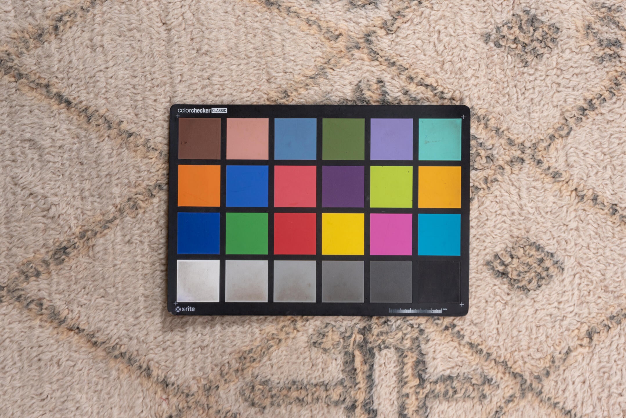 6' x 11' one-of-a-kind handmade vintage Moroccan large size rug. Color palette: brown, gray, light gray, off-white, orange