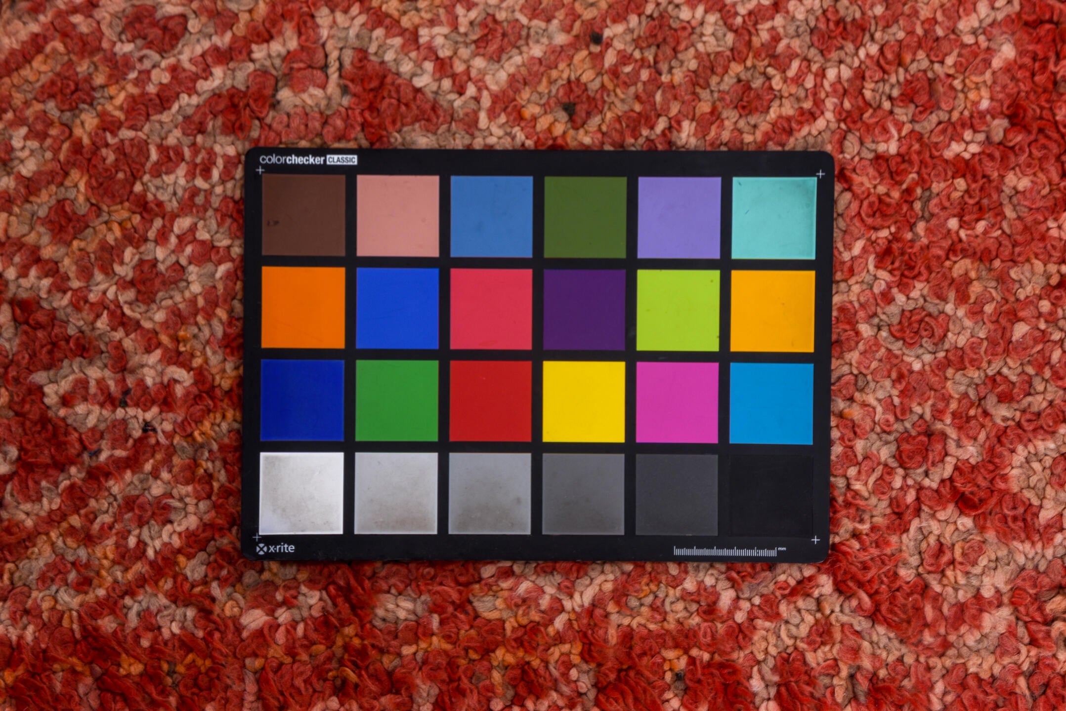 6' x 10' one-of-a-kind handmade vintage Moroccan large size rug. Color palette: brown, pink, red