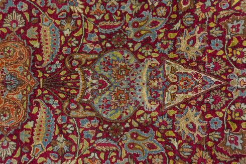 Antique Kerman Area Rug (11' x 17')
