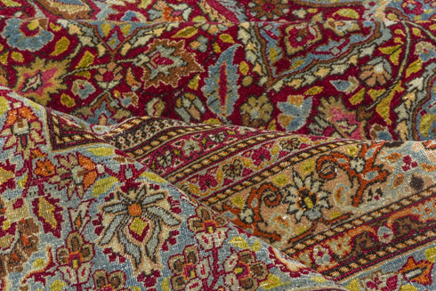 Antique Kerman Area Rug (11' x 17')