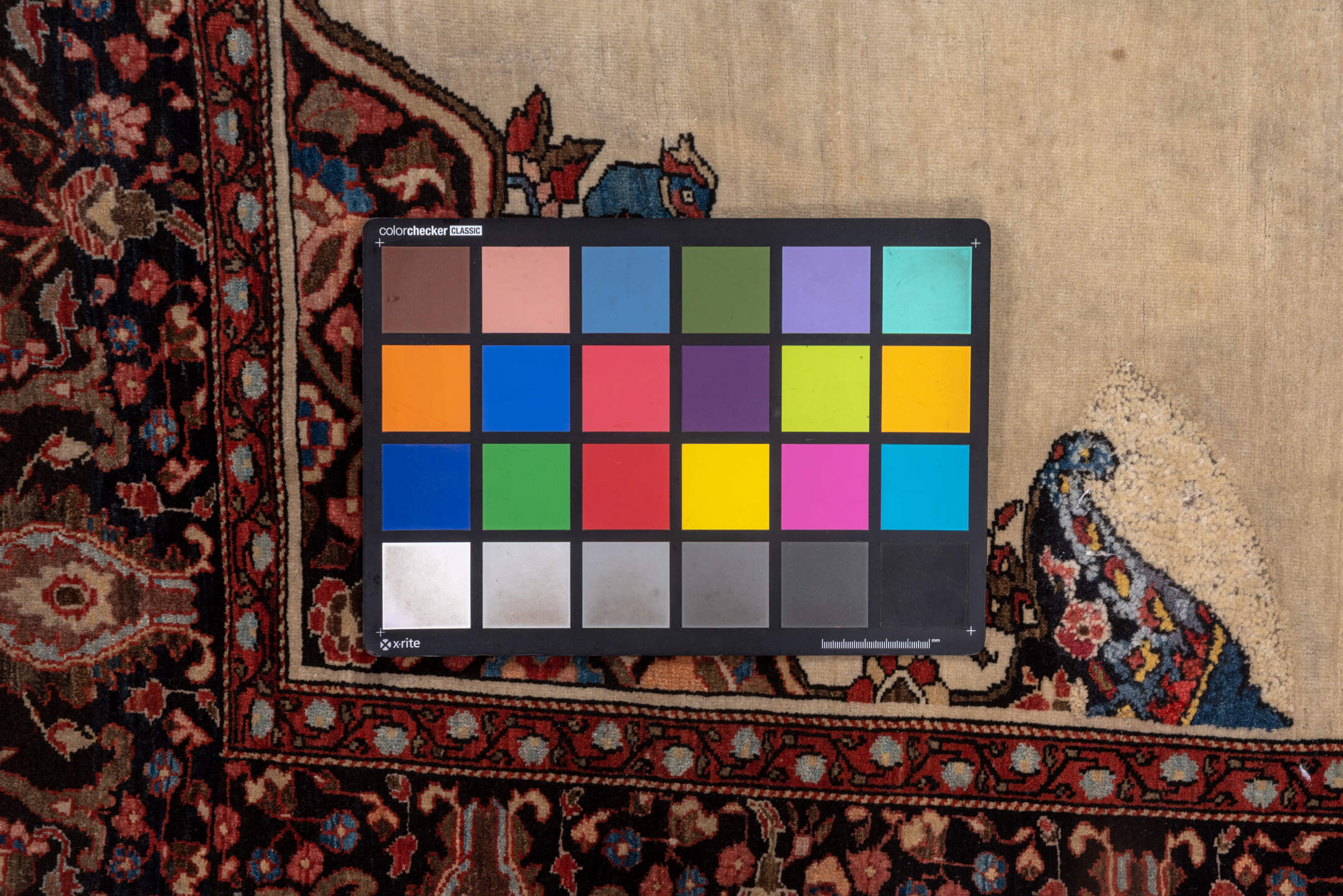 4' x 6' one-of-a-kind handmade vintage Far.Sarouk small size rug. Color palette: black, blue, brown, charcoal, gray