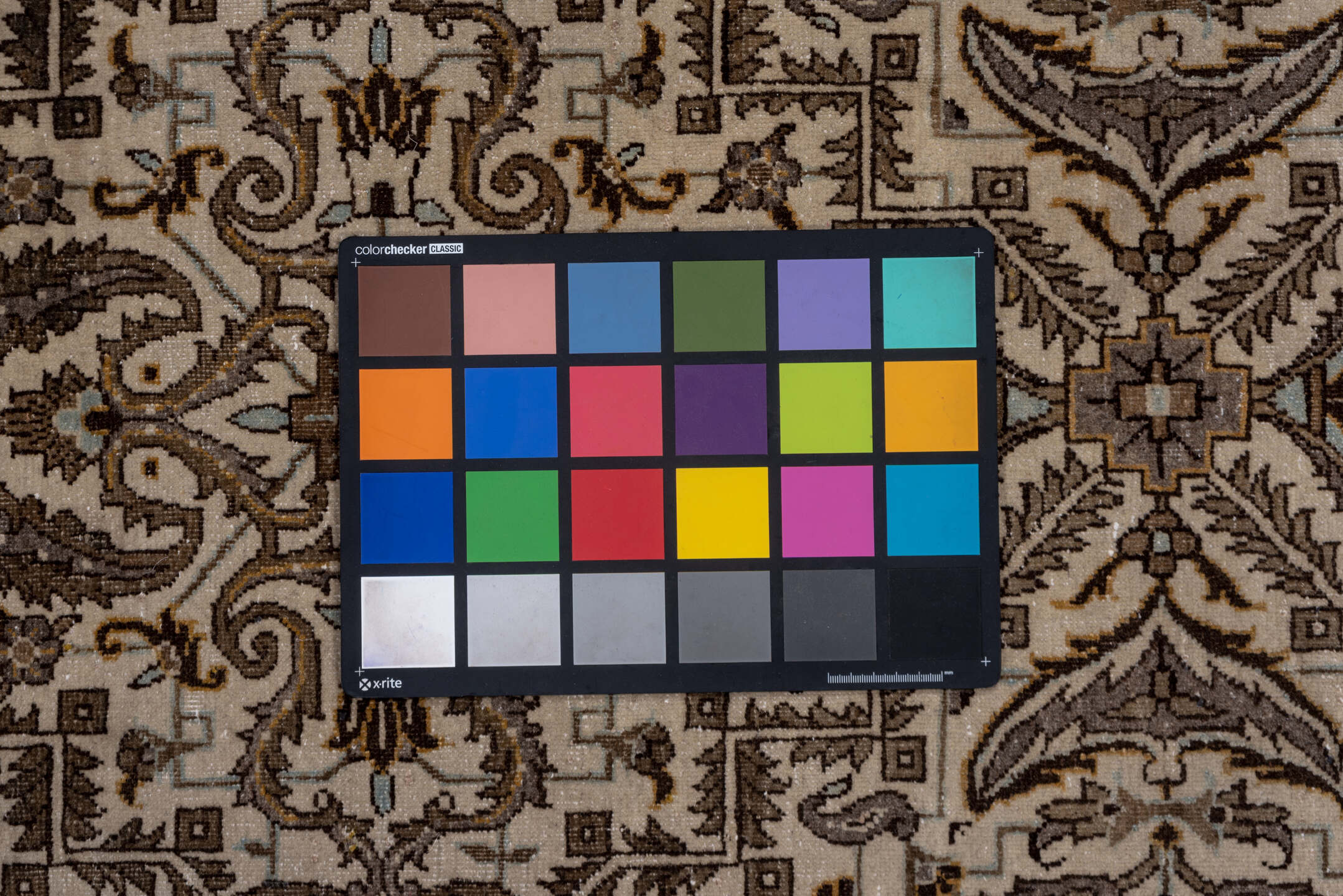 7' x 11' one-of-a-kind handmade vintage Tabriz large size rug. Color palette: brown, gray, pink