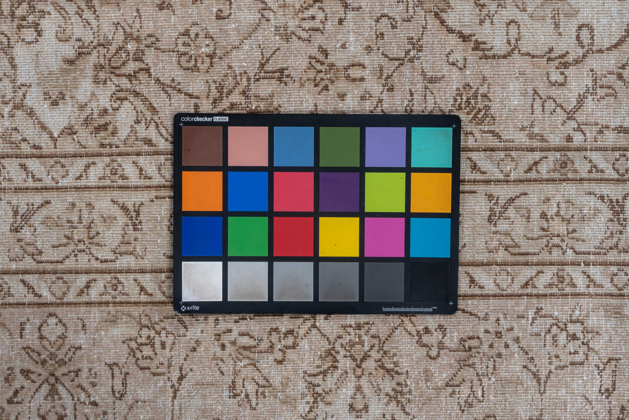 9' x 12' one-of-a-kind handmade vintage Tabriz large size rug. Color palette: brown, gray, light gray, off-white, pink