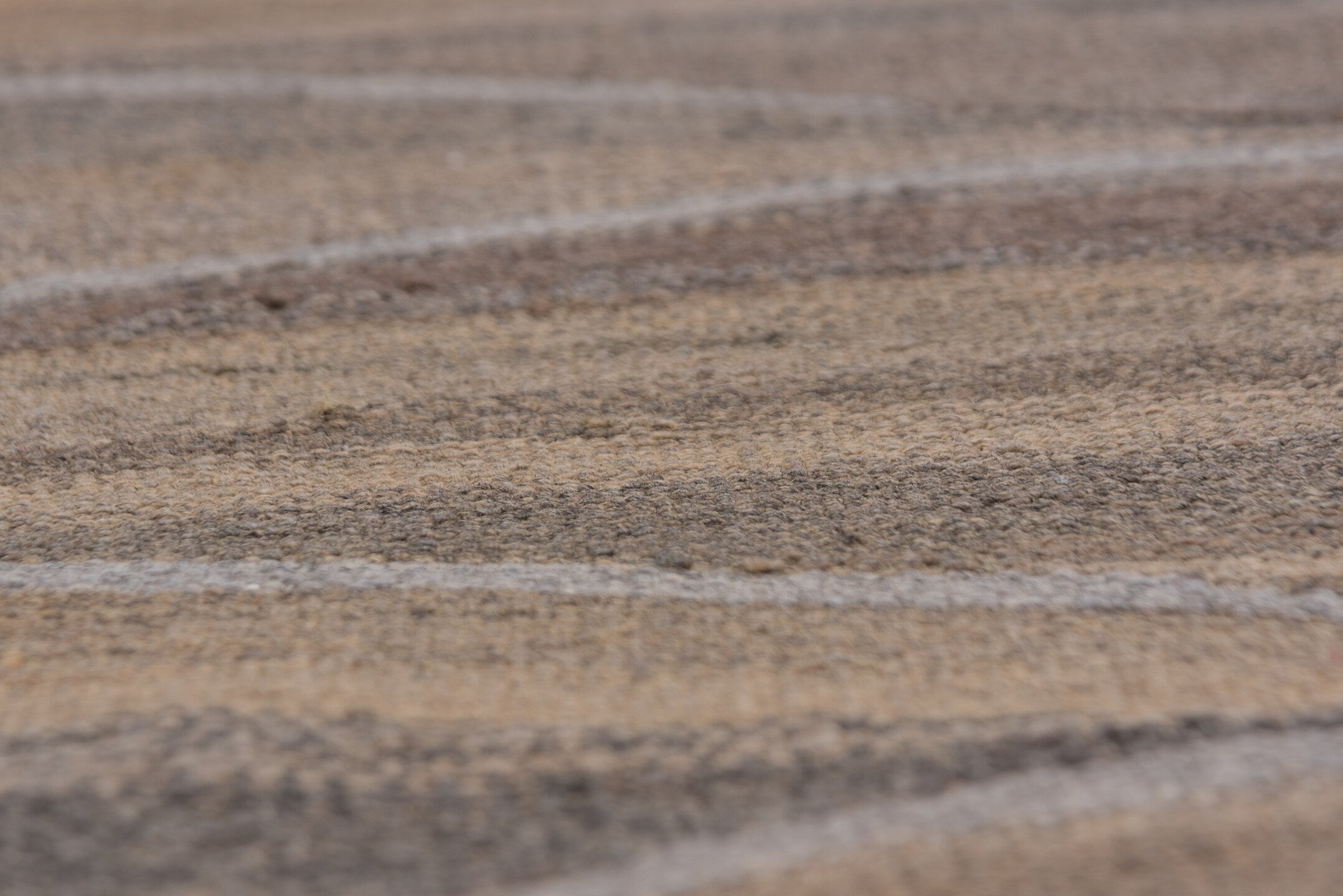 8' x 10' one-of-a-kind handmade vintage Kilim large size rug. Color palette: brown, gray, pink