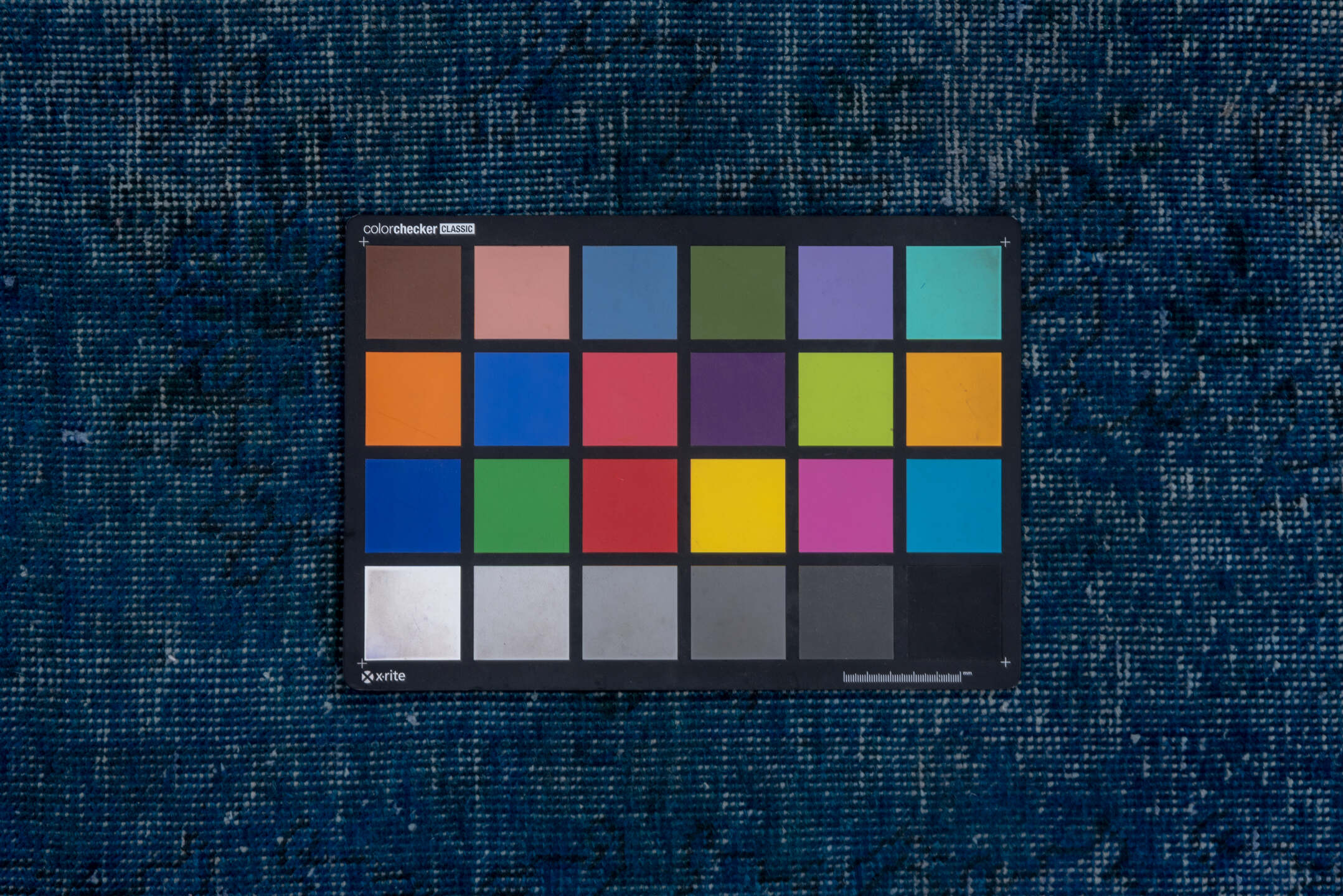 9' x 12' one-of-a-kind handmade vintage Overdyed large size rug. Color palette: arapawa, blue, fiord, ghost white, gray