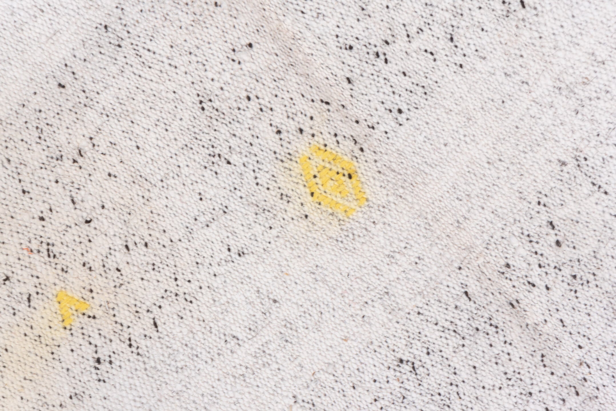 7' x 10' one-of-a-kind handmade vintage Flatweave large size rug. Color palette: brown, dark gray, gainsboro, gray