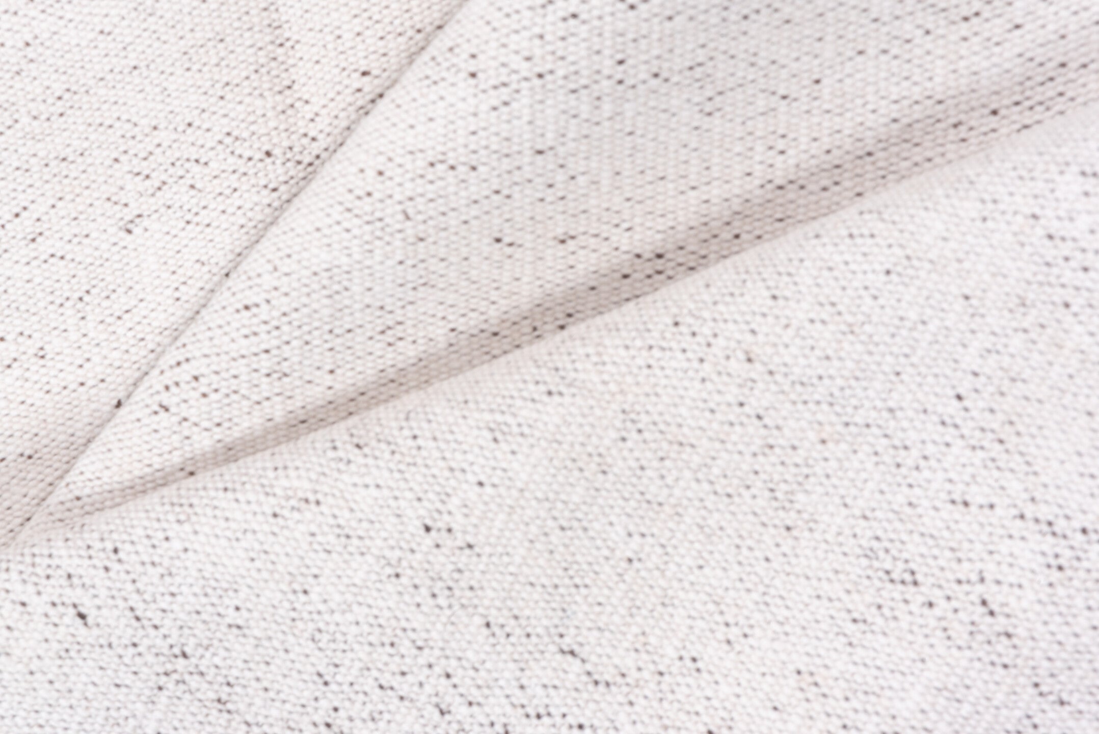 3' x 10' one-of-a-kind handmade vintage Flatweave runner rug. Color palette: ivory, cream, taupe, beige, gray