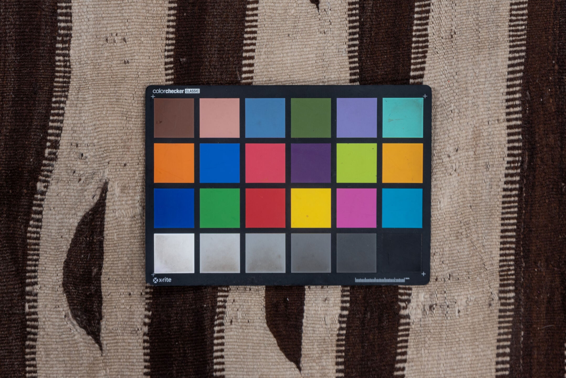 5' x 11' one-of-a-kind handmade vintage Kilim runner rug. Color palette: brown, gray, light gray, off-white, pink, snow