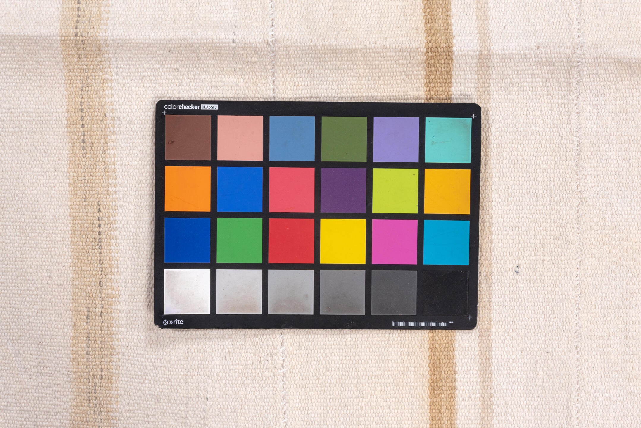 7' x 11' one-of-a-kind handmade vintage Flatweave large size rug. Color palette: brown, gainsboro, gray, light gray, linen