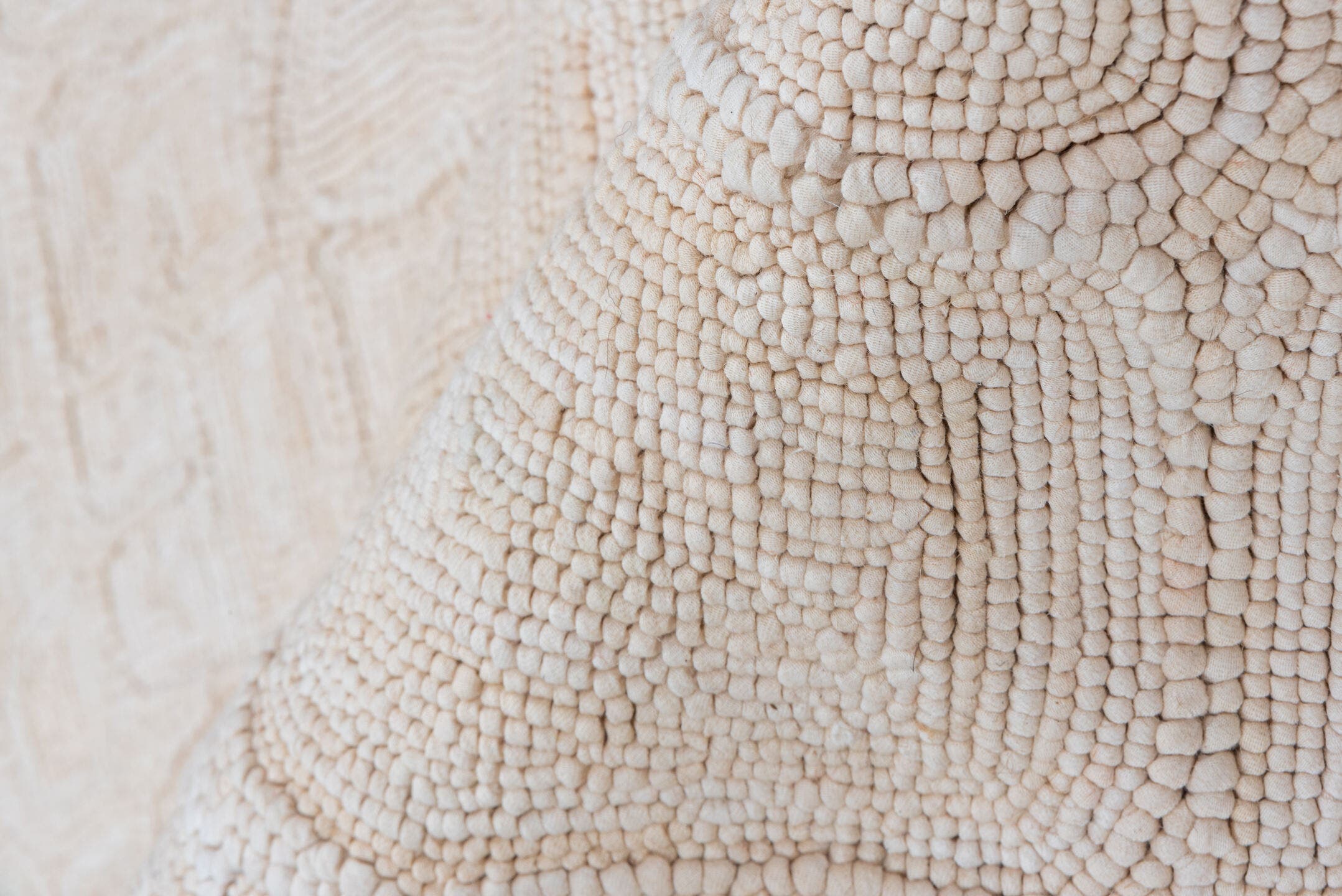 8' x 10' one-of-a-kind handmade vintage Flatweave large size rug. Color palette: ivory, blush, cream, beige, taupe, pink