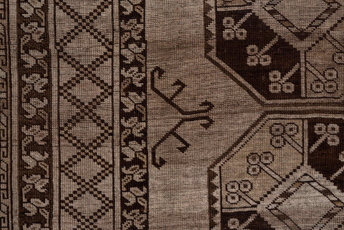 Antique Afghan Area Rug (7' x 15')