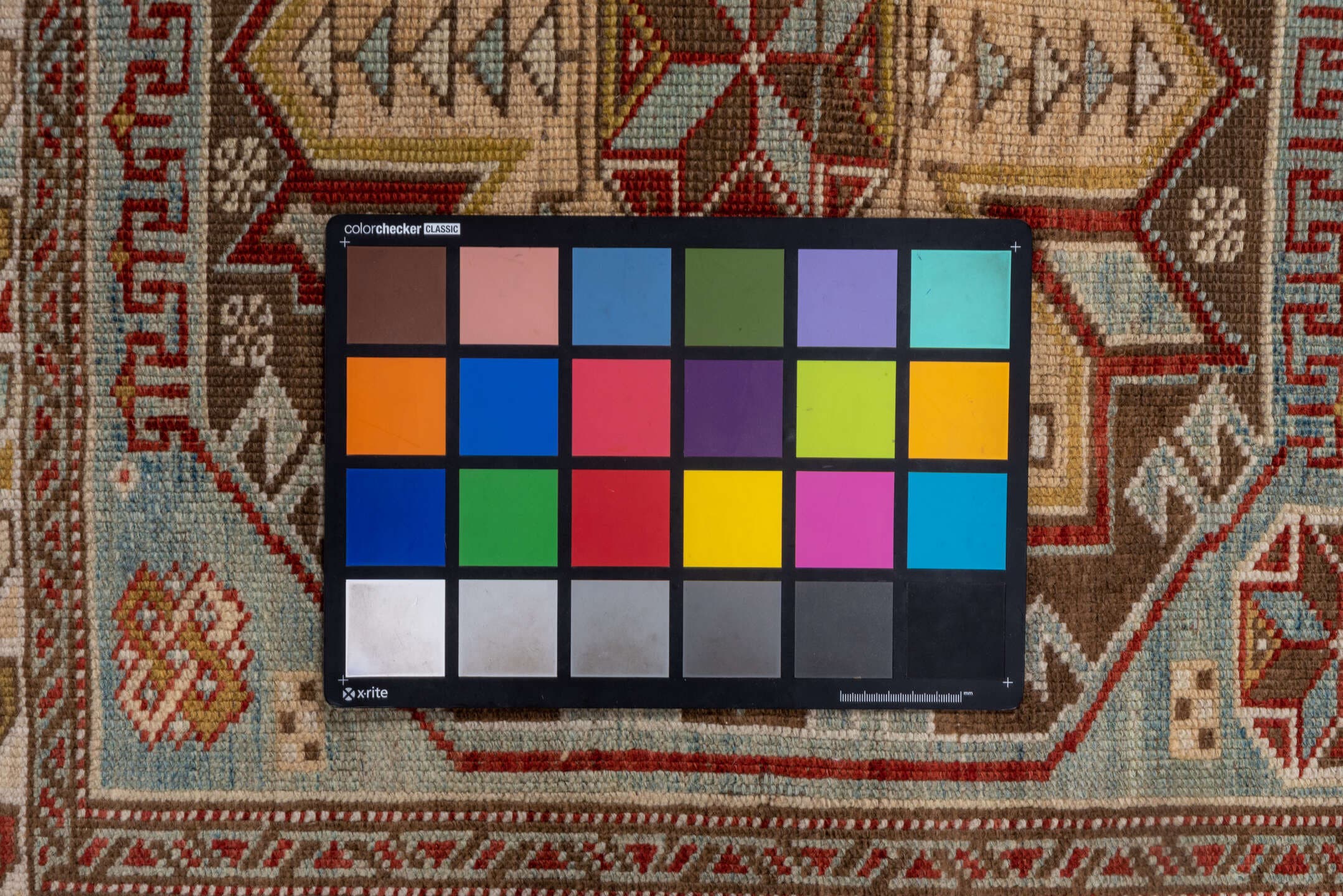 3' x 5' one-of-a-kind handmade antique Shirvan small size rug. Color palette: ivory, pale blue, rust, brown, camel, taupe