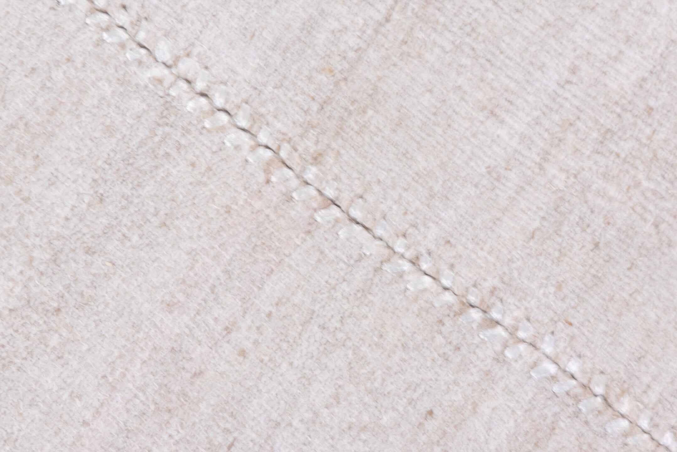 9' x 12' one-of-a-kind handmade vintage Hemp Kilim large size rug. Color palette: ivory, beige, cream, taupe, gray