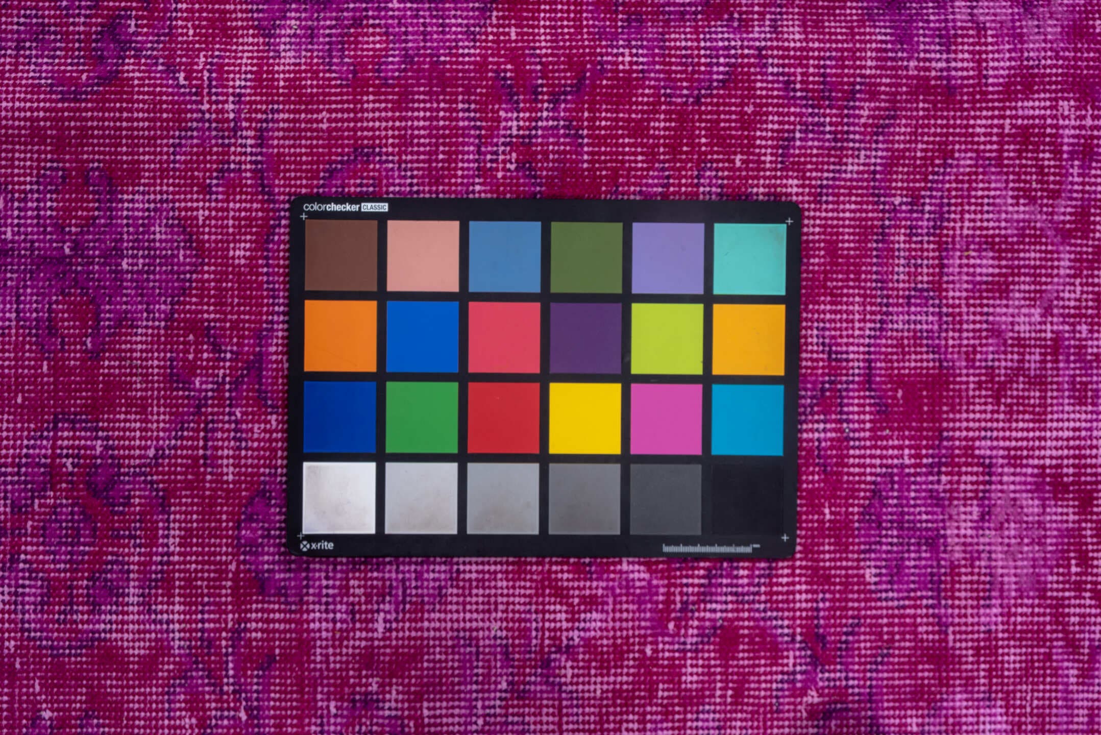 7' x 10' one-of-a-kind handmade vintage Sparta large size rug. Color palette: magenta, fuchsia, violet, orchid, plum, pink