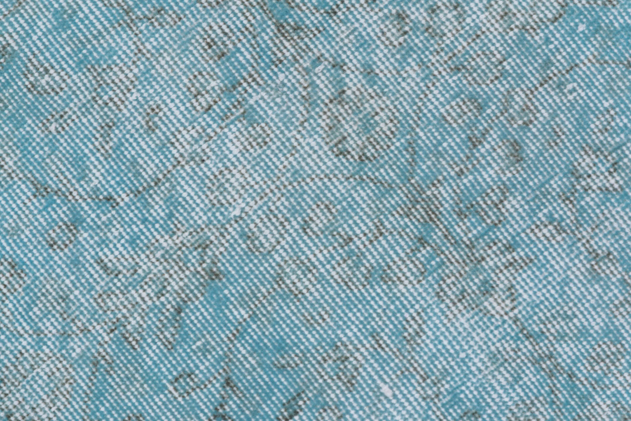 6' x 10' one-of-a-kind handmade vintage Sparta large size rug. Color palette: pale blue, ice blue, silver, ivory, light blue