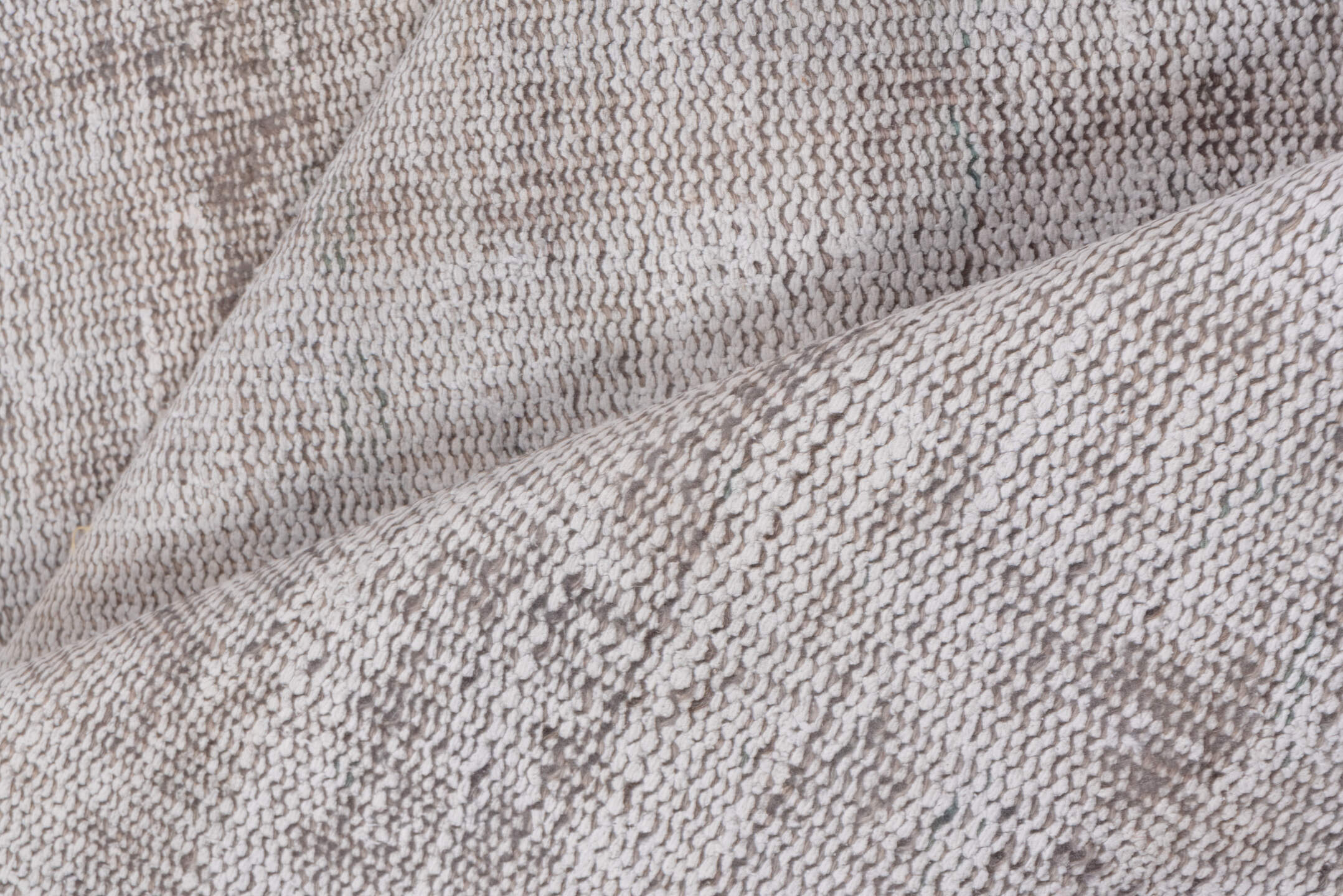 6' x 9' one-of-a-kind handmade vintage Sparta medium size rug. Color palette: taupe, ivory, gray, greige, beige