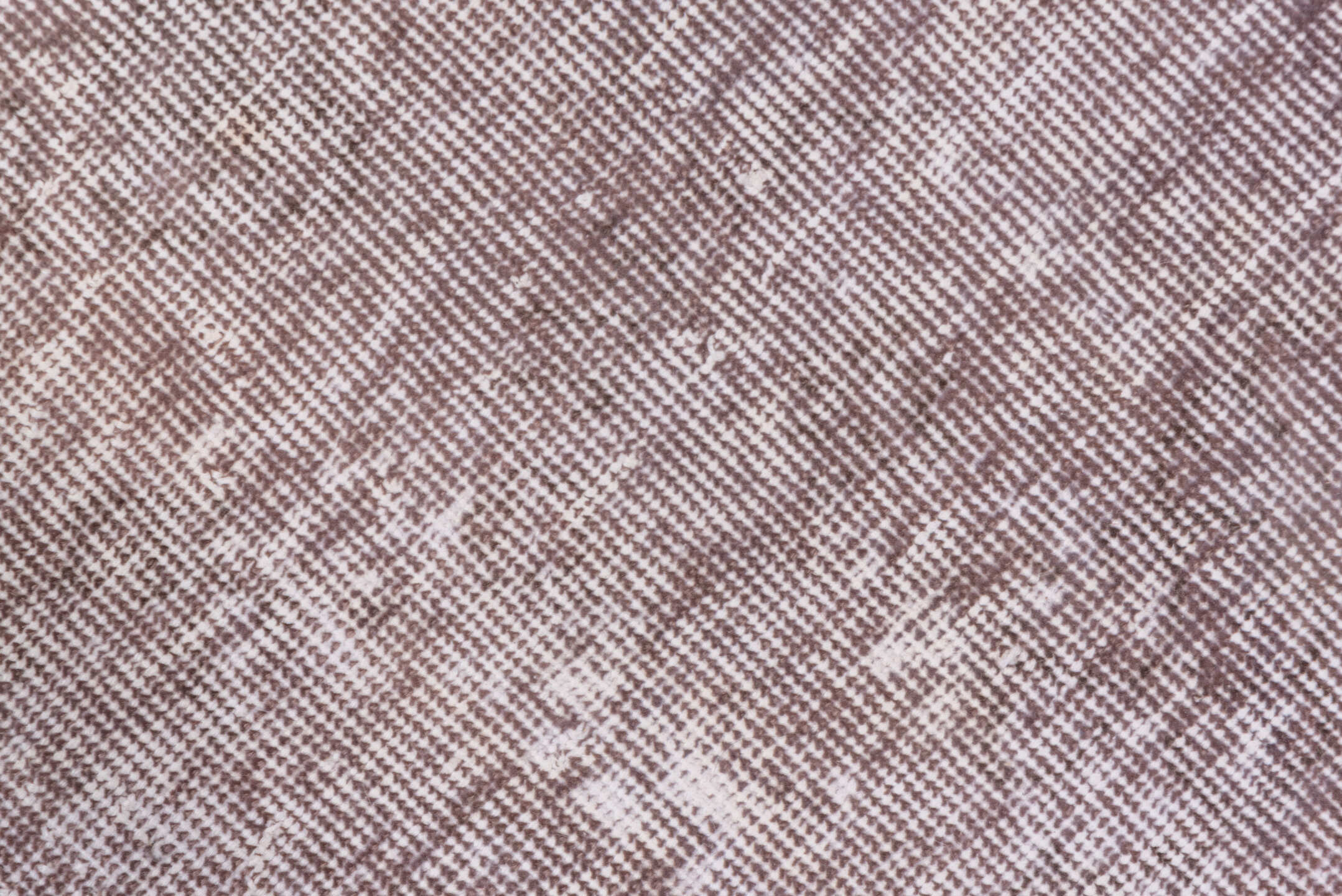 6' x 9' one-of-a-kind handmade vintage Sparta medium size rug. Color palette: gainsboro, gray, light gray, off-white, pink