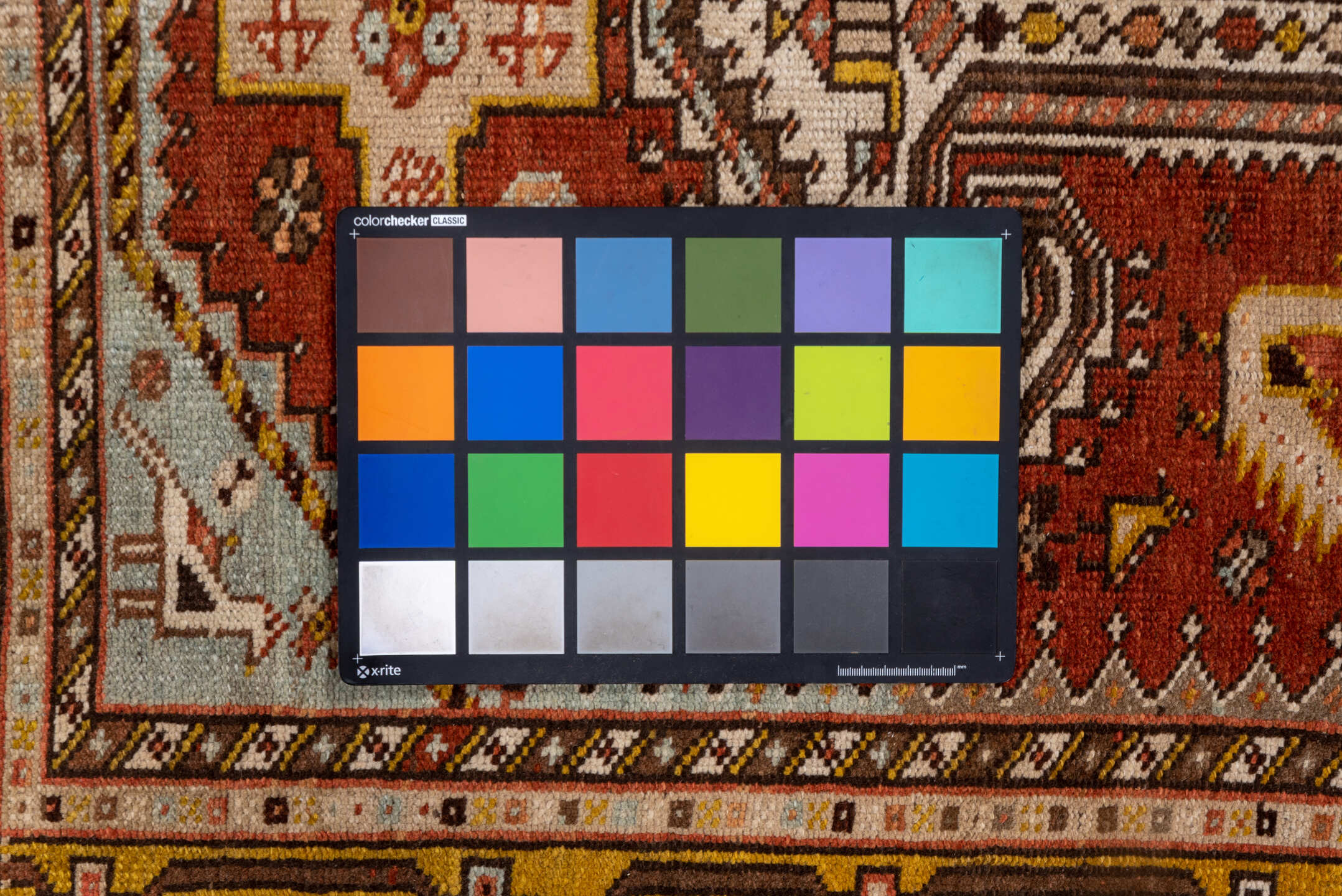 3' x 12' one-of-a-kind handmade vintage NW Persian runner rug. Color palette: brown, gray, pink, yellow