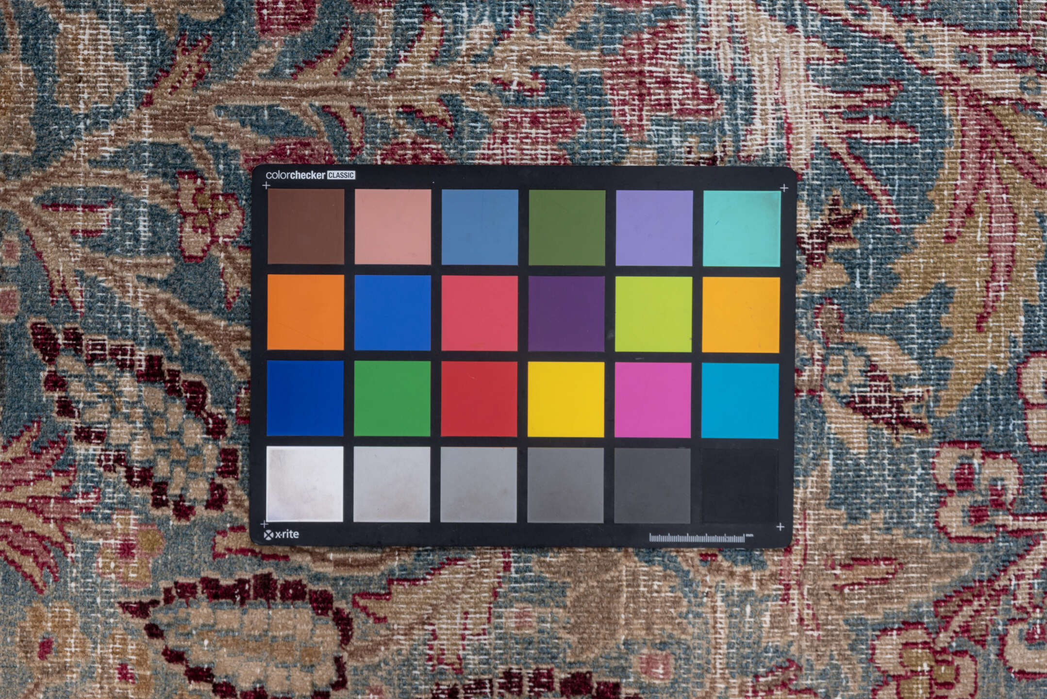 4' x 6' one-of-a-kind handmade vintage Khorassan small size rug. Color palette: blue, brown, dark gray, dim gray, gray