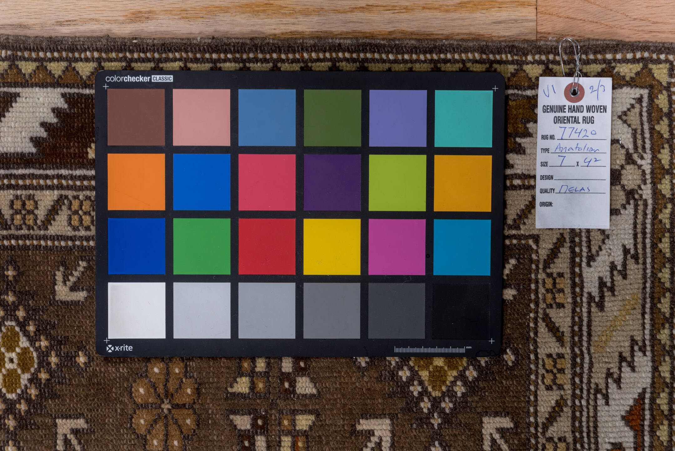 8' x 11' one-of-a-kind handmade vintage Heriz large size rug. Color palette: brown, gray, pink