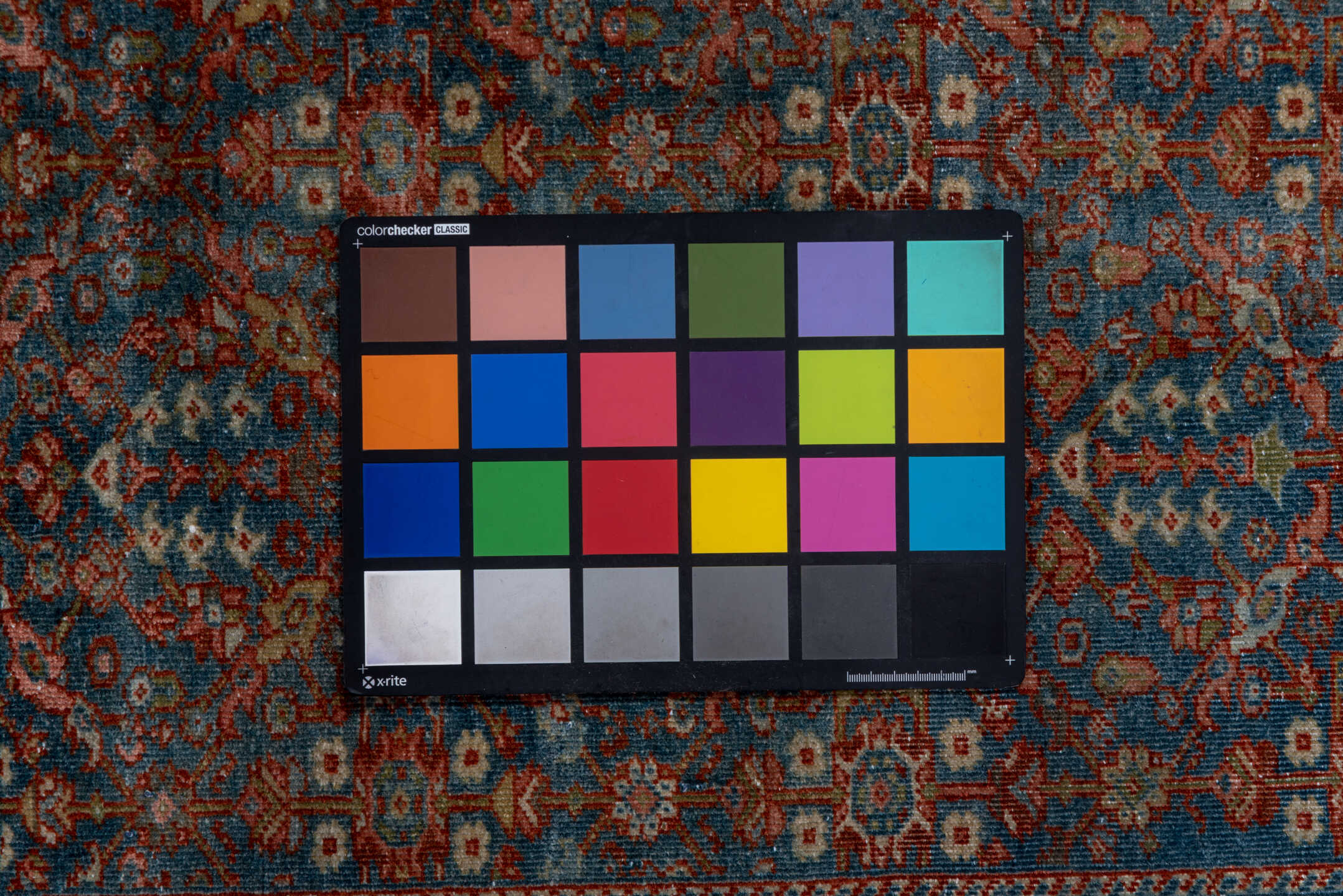 4' x 6' one-of-a-kind handmade antique Malayer small size rug. Color palette: blue, rust, ivory, terra cotta, slate, camel