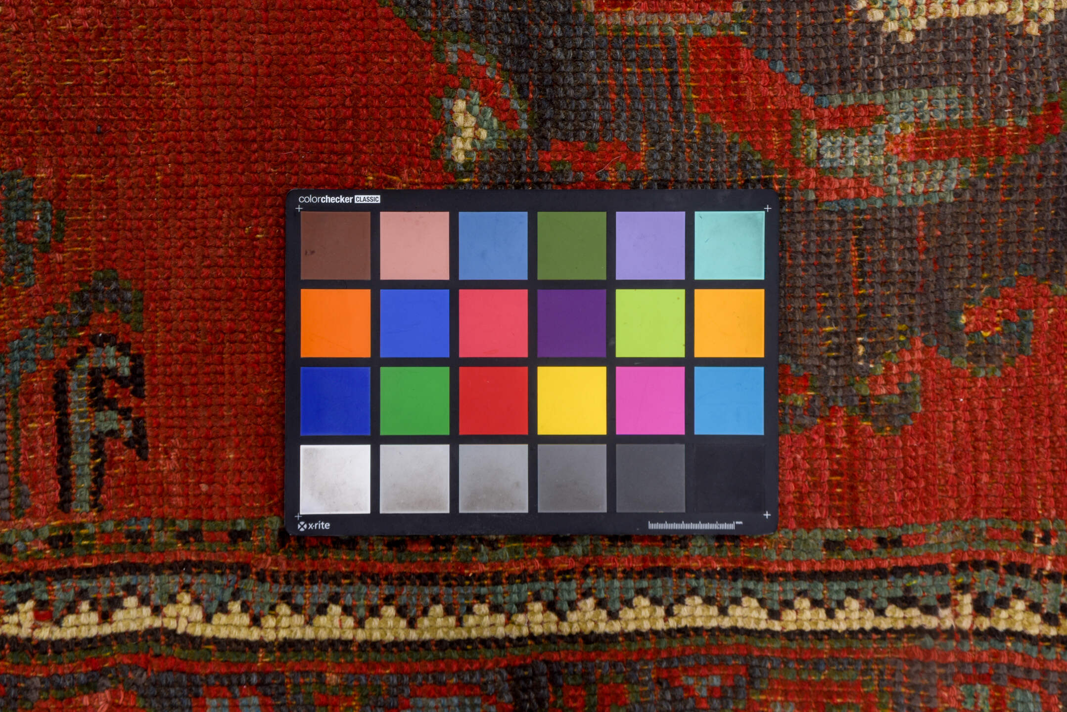 4' x 7' one-of-a-kind handmade vintage Oushak rug. Color palette: brown, fire brick, gray, pink, red, tan