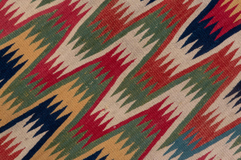 Antique Rollaken Area Rug (2' x 5')