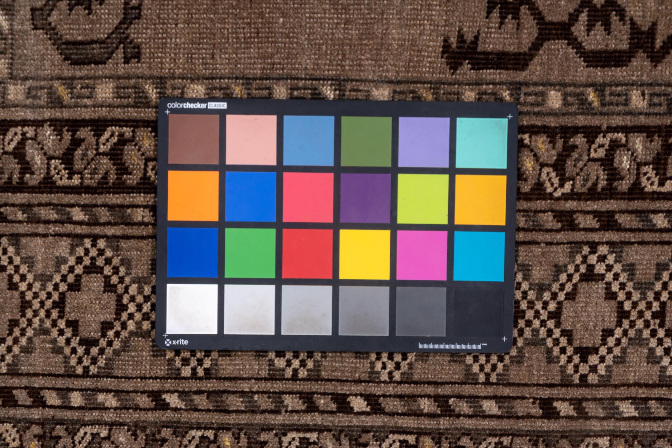 8' x 12' one-of-a-kind handmade vintage Afghan large size rug. Color palette: brown, gray, light gray, off-white, pink, snow