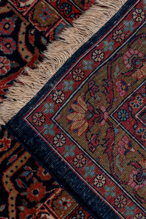 Vintage Kashan Area Rug (8' x 11')