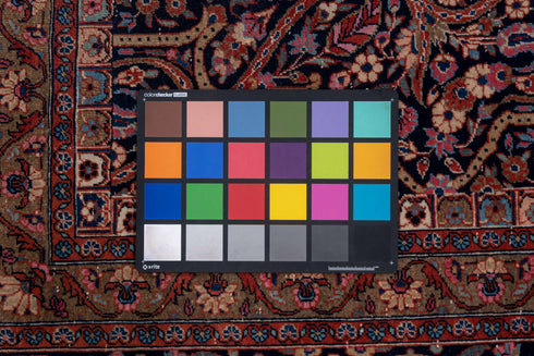 Vintage Kashan Area Rug (8' x 11')